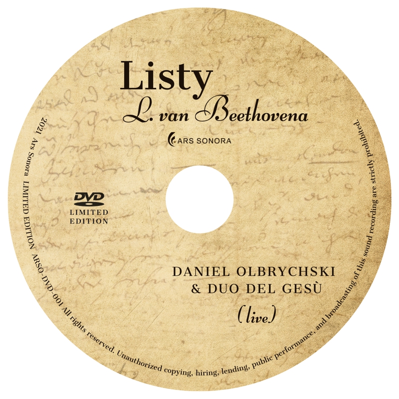 Listy Beethovena CD